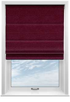 Maurice, Aubergine - Roman Blind
